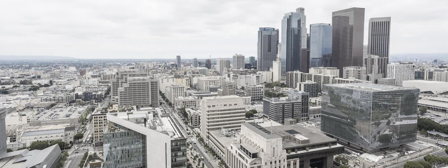 Commercial real estate skyline